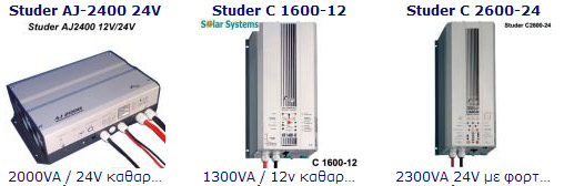 Studer inverters, ����������� ��� ������������