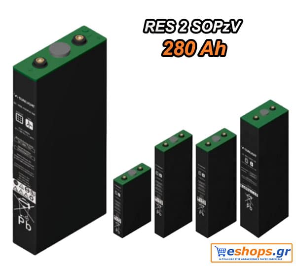 res sopzV 280AH μπαταρίες  2v