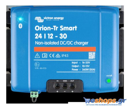 Victron Orion-Tr Smart 24/12-30A Non-isolated DC-DC charger