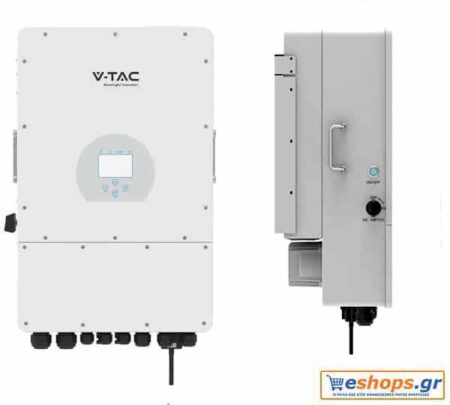 Τριφασικός Υβριδικός Inverter On/Off-Grid 10KW V-TAC / DEYE SUN-10K-SG04LP3-EU 11542 με οθόνη LCD IP65