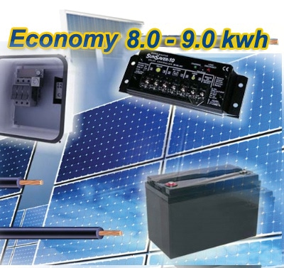 Ευρωπαϊκό αυτόνομο Φωτοβολταϊκό 11kwh- 13kwh + 2V 507AH μπαταρίες + Victron Energy Phoenix Smart 24V / 2000VA