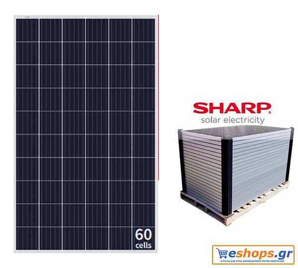φωτοβολταικό- πανελ -Sharp ND-AC275 πολυκρυσταλλική φωτοβολταϊκή μονάδα Φωτοβολταϊκό SHARP ND-AC 275 W