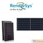 Η RenewSys παρουσιάζει ηλιακό πάνελ διπλής όψης 590W hliako-panel-renewsys