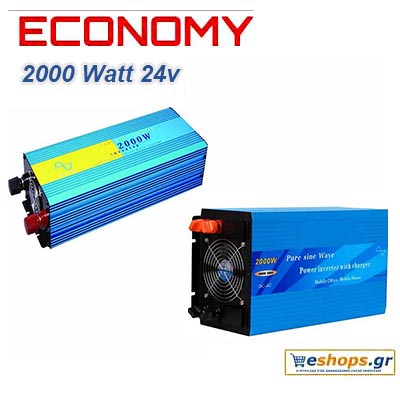 24V 220V - 2000 watt/24v Inverter καθαρού ημιτόνου Ecomomy OBM Asia products-inverter-2000-watt-24v-pure-sine-wave