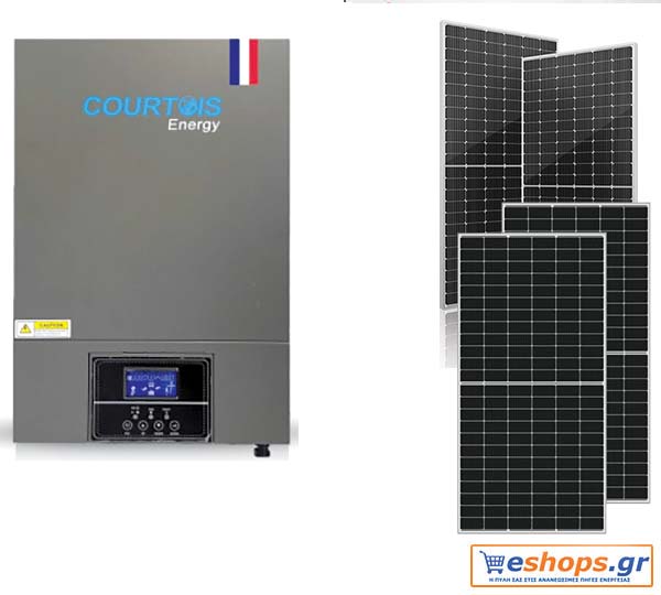 Υβριδικός Inverter Any Grid MPS V PLUS-3500W / 24V Courtois Energy Γαλλίας Πληροφορίες- τεχνικά στοιχεία-φωτοβολταικα- Υβριδικός inverter any grid MPS V PLUS 3500 Courtois Energy Γαλλίας χωρίς μπαταρίες για αυτονομα φωτοβολταικά