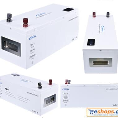 100Ah-Μπαταρία Λιθίου EPEVER EP-LFP24100 2,56KWH 24V LiFePO4 25,6V με BMS και display 100Ah-Μπαταρία Λιθίου EPEVER EP-LFP24100 2,56KWH 24V LiFePO4 25,6V με BMS και display