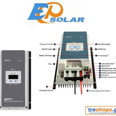 Epsolar Tracer 6415AN MPPT 48V 60A Ρυθμιστής Φόρτισης Epsolar Tracer 6415AN MPPT 48V 60A Ρυθμιστής Φόρτισης