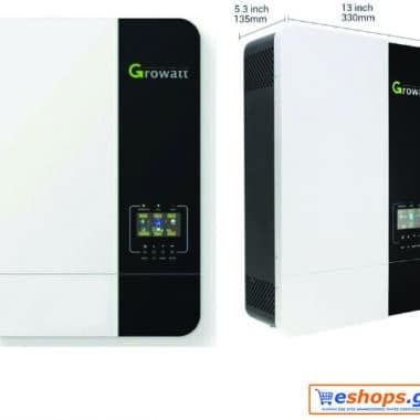 Growatt SPF 5000 ES Inverter Καθαρού Ημιτόνου off grid 5000W 230V Μονοφασικό για αυτόνομο φωτοβολταικό Growatt SPF 5000 ES Inverter Καθαρού Ημιτόνου off grid 5000W 230V Μονοφασικό για αυτόνομο φωτοβολταικό