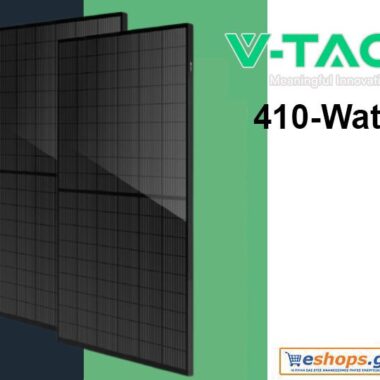 410W Φωτοβολταικό Πάνελ V-TAC 11518 Μονοκρυσταλλικό half-cells