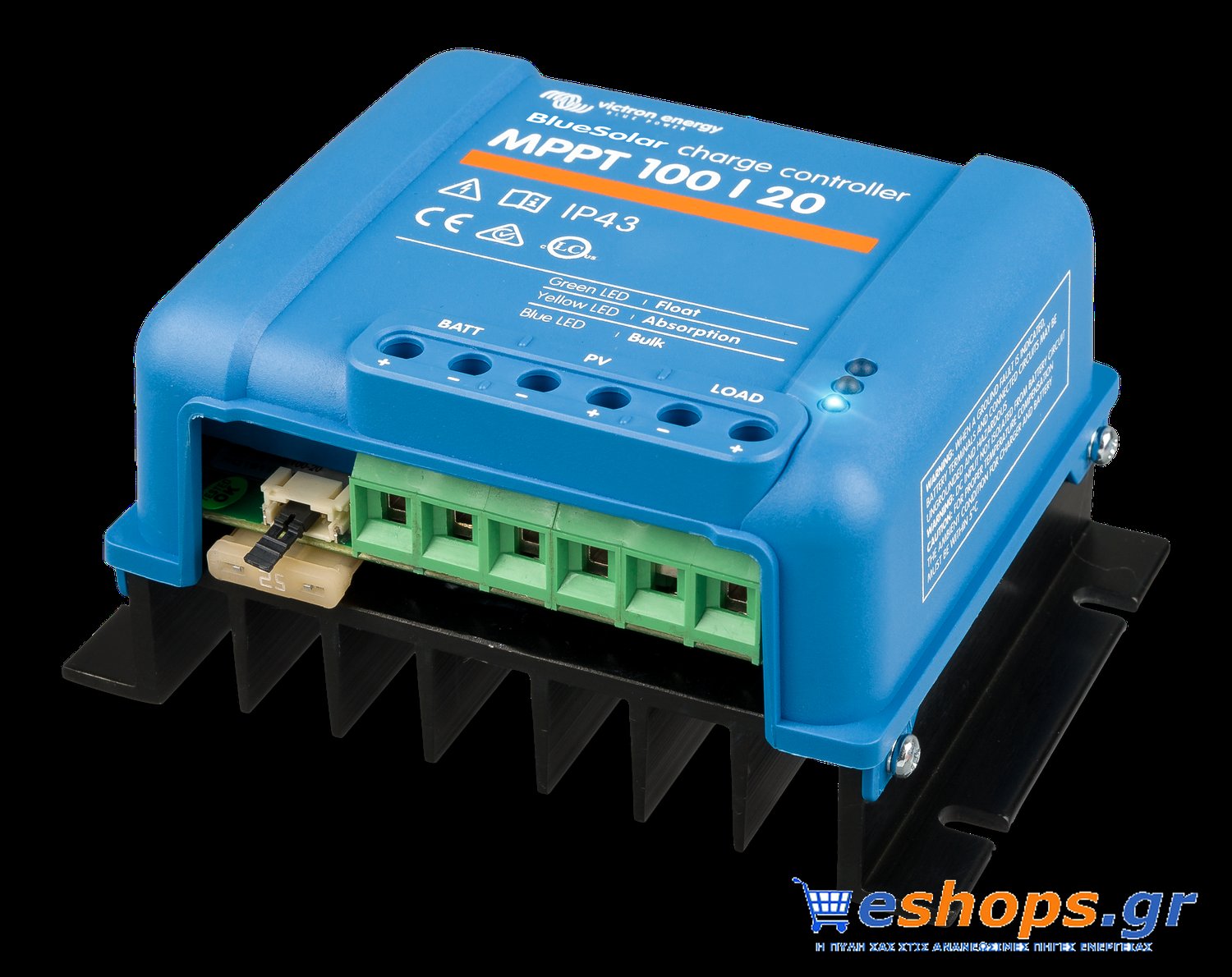 Victron BlueSolar MPPT 100/20 (up to 48V) - MPPT Ρυθμιστής Φόρτισης 20A - Image 5