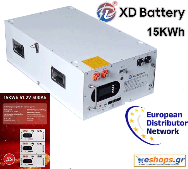 XD BATTERY lifepo4 15KWH Μπαταρία, φωτοβολταϊκα σπιτια για υβριδικά φωτοβολταϊκά τιμές, προσφορές, τιμές, datasheet/ manual, αποθήκευση
