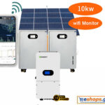 10kw έως 50kwh-60kwh Αυτόνομο φωτοβολταϊκό σύστημα-φόρτιση αυτοκινήτου με 17 Φ/Β πάνελ 585 WATT + Υβριδικό Inverter charger GROWATT SPM 10000TL-HU – 10kW IP65 ON/OFF GRID Inverter Μονοφασικό + 32KWH LIFEPO4 για Κουζίνα-Φούρνο, Πλυντήριο+Κλιματιστικό+ηλεκτρικό σίδερο+σκούπα+