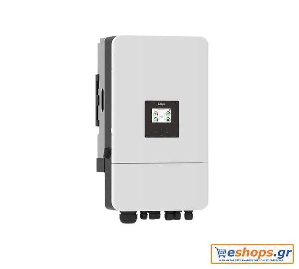 DEYE SUN-6K-SG05LP3-EU-SM2 Τριφασικό Υβριδικό On/Off-Grid Inverter 6kW με οθόνη LCD (Wifi & CTs) IP65 Low Voltage